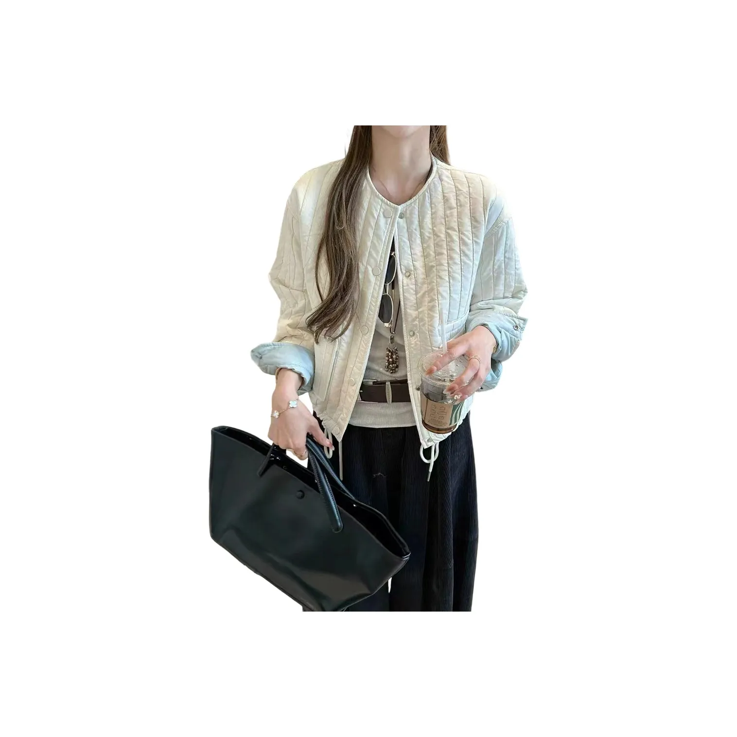 SDN by41 Экрю Женские пуховики