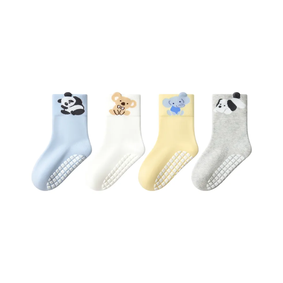 Малыш Осенние Зимние Детские Носки 4 Пара OF Toddler Напольные Носки
