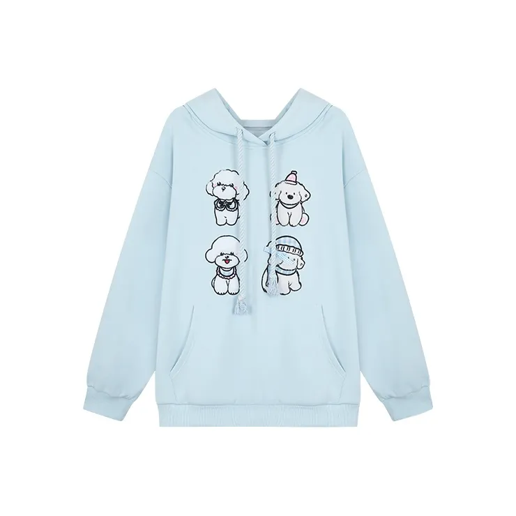 Синие женские свитшоты