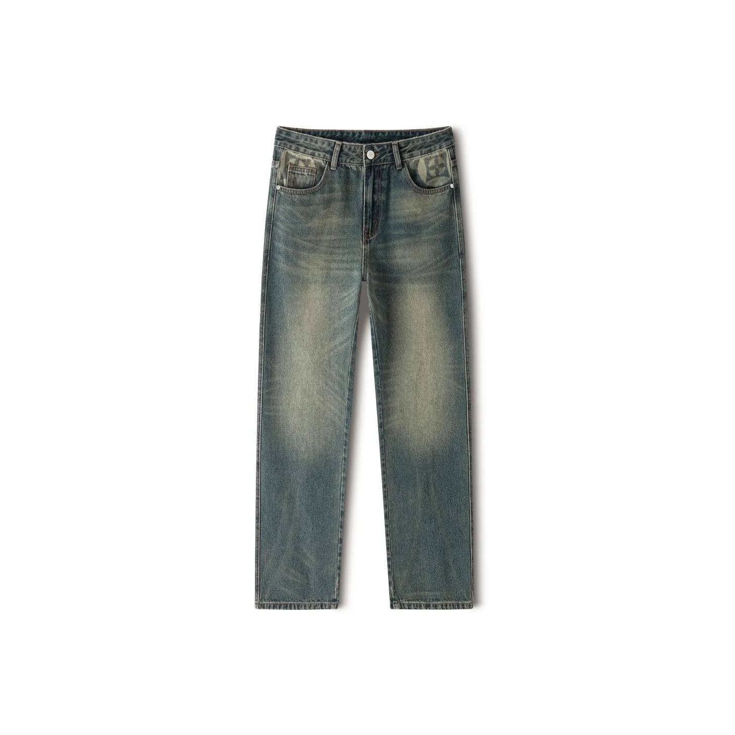 UKTK Синий Мужской Джинсы