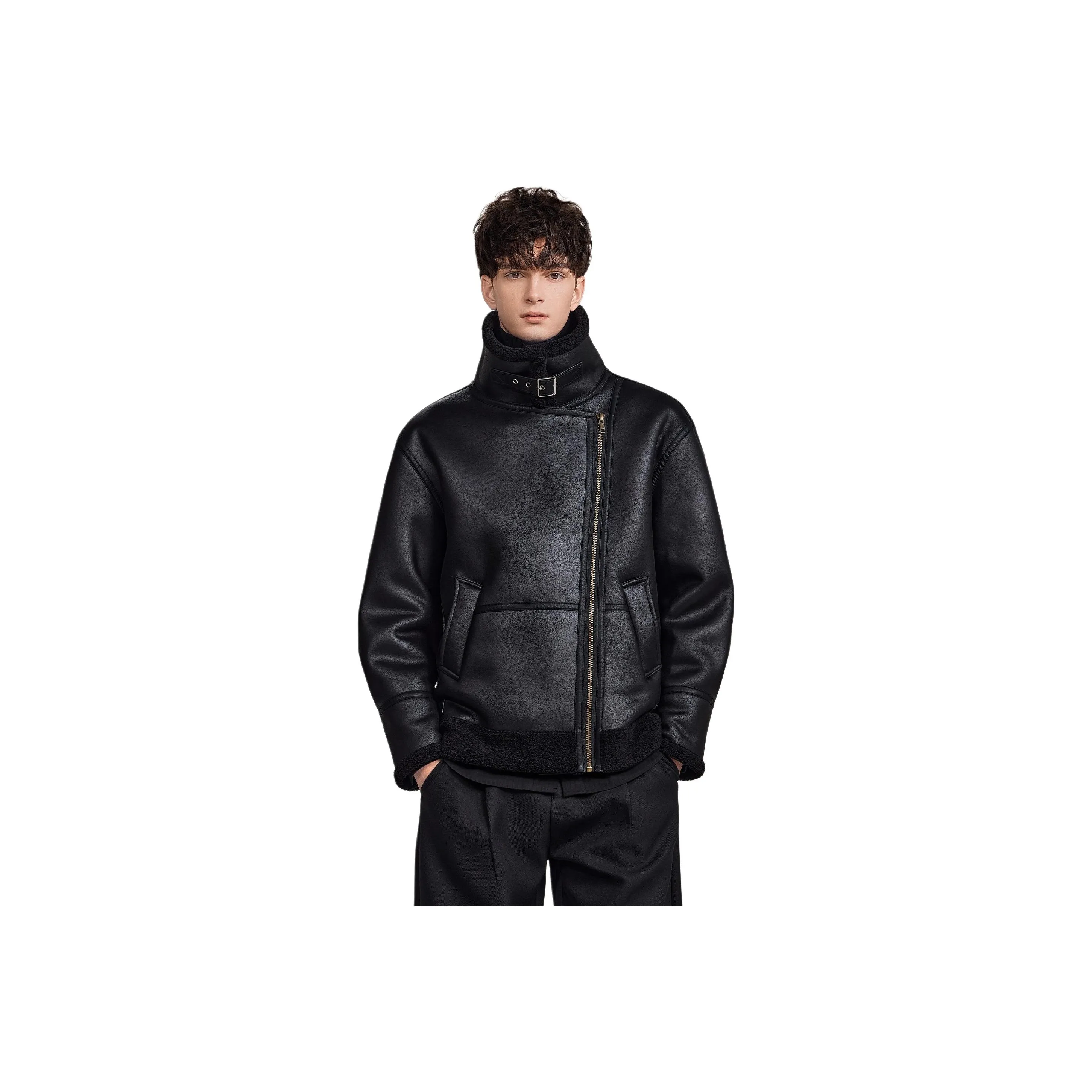 WILD LEADER Vedri Кожа Куртка Пальто Мужской