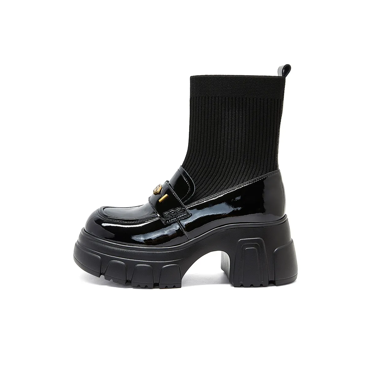 COMELY Носки Crew Эластичные Ботинки Sock Ботинки 7 см Женские