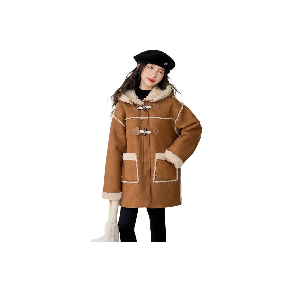 PLANDOO Детское пальто из шерсти