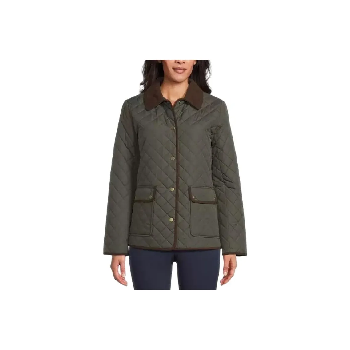 LAUREN RALPH LAUREN SS25 Хлопковый пуховик женский