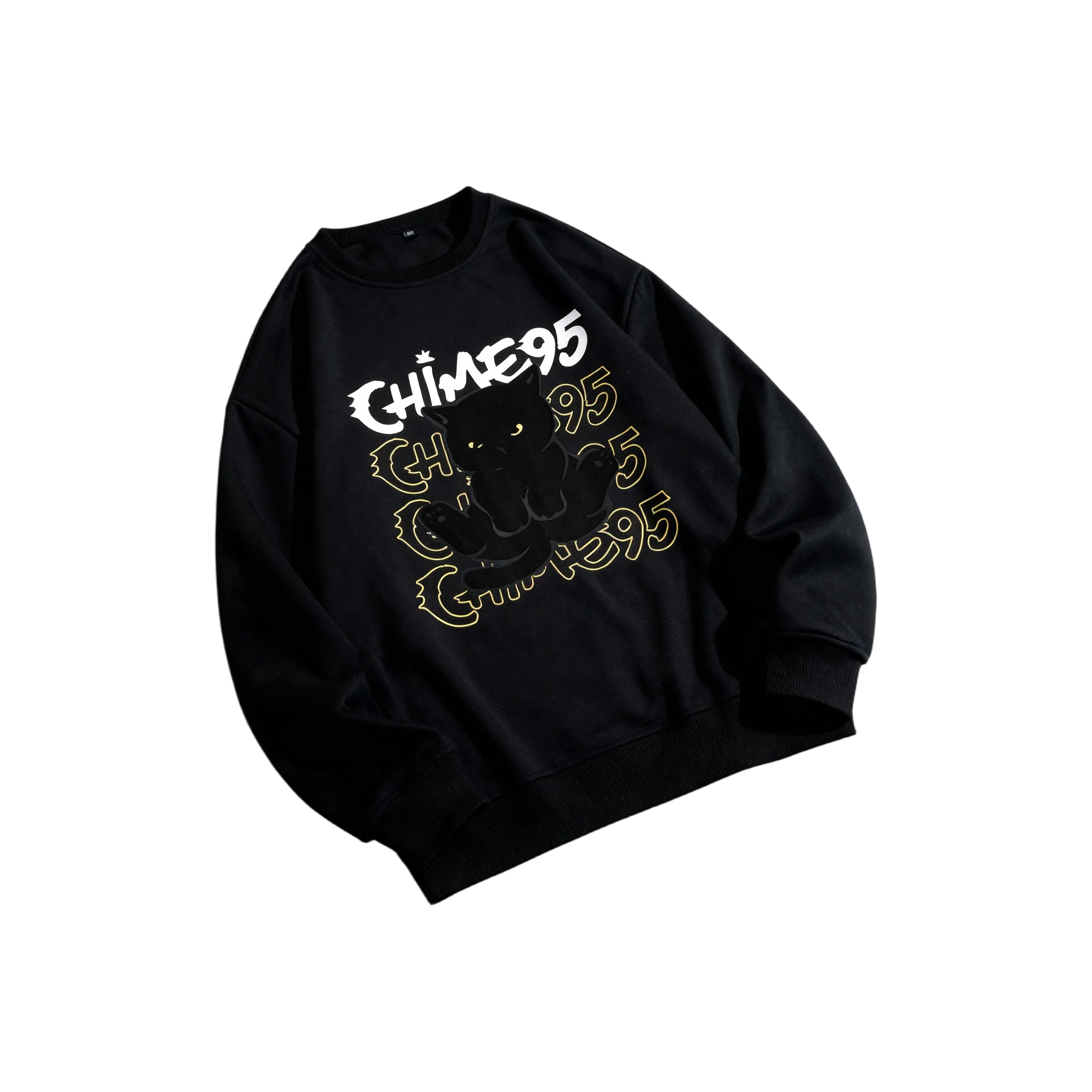 Struggle Vintage95 2025 Осенне-зимняя рукав с оборванным плечом T-рубашка Женская