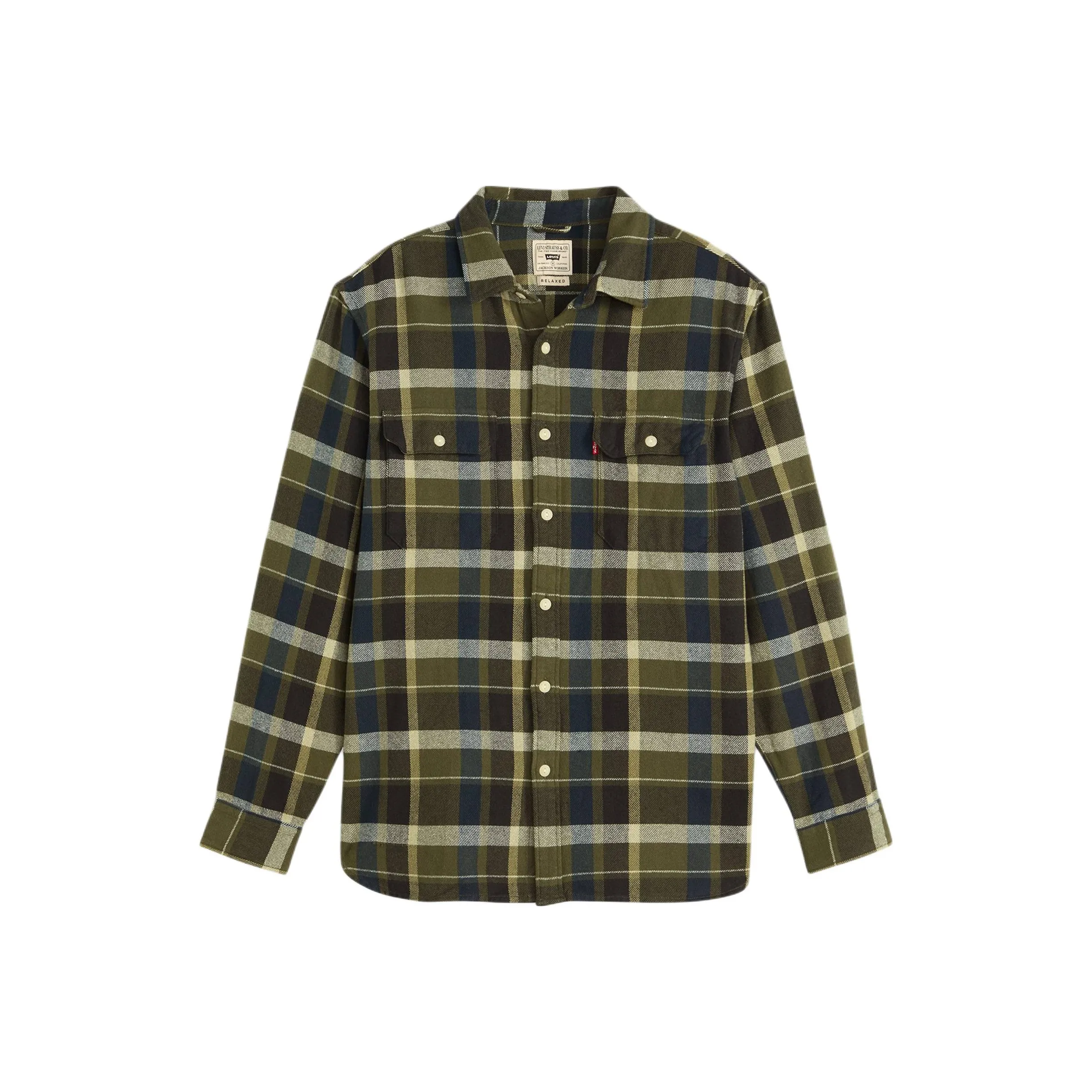 Levis Зеленые Мужские Рубашки