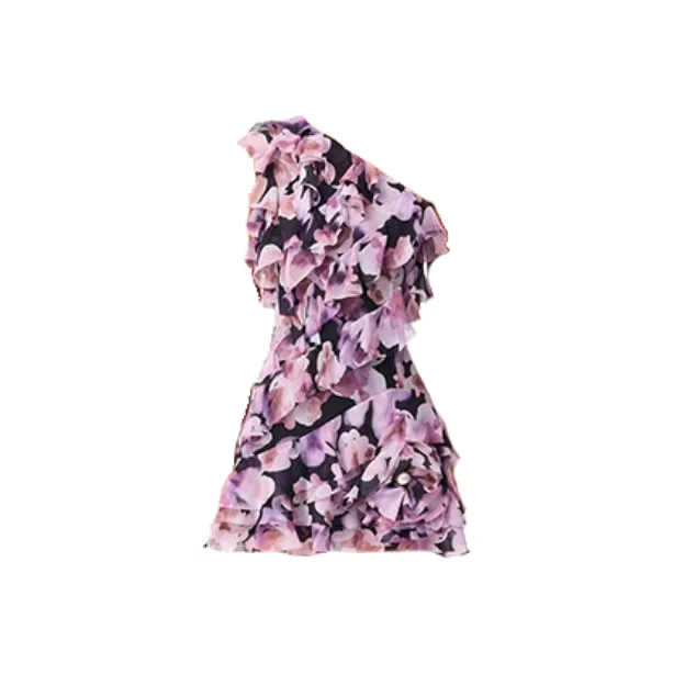 ELLIATTCOLLECTIVE Асимметричное платье с плечом женское