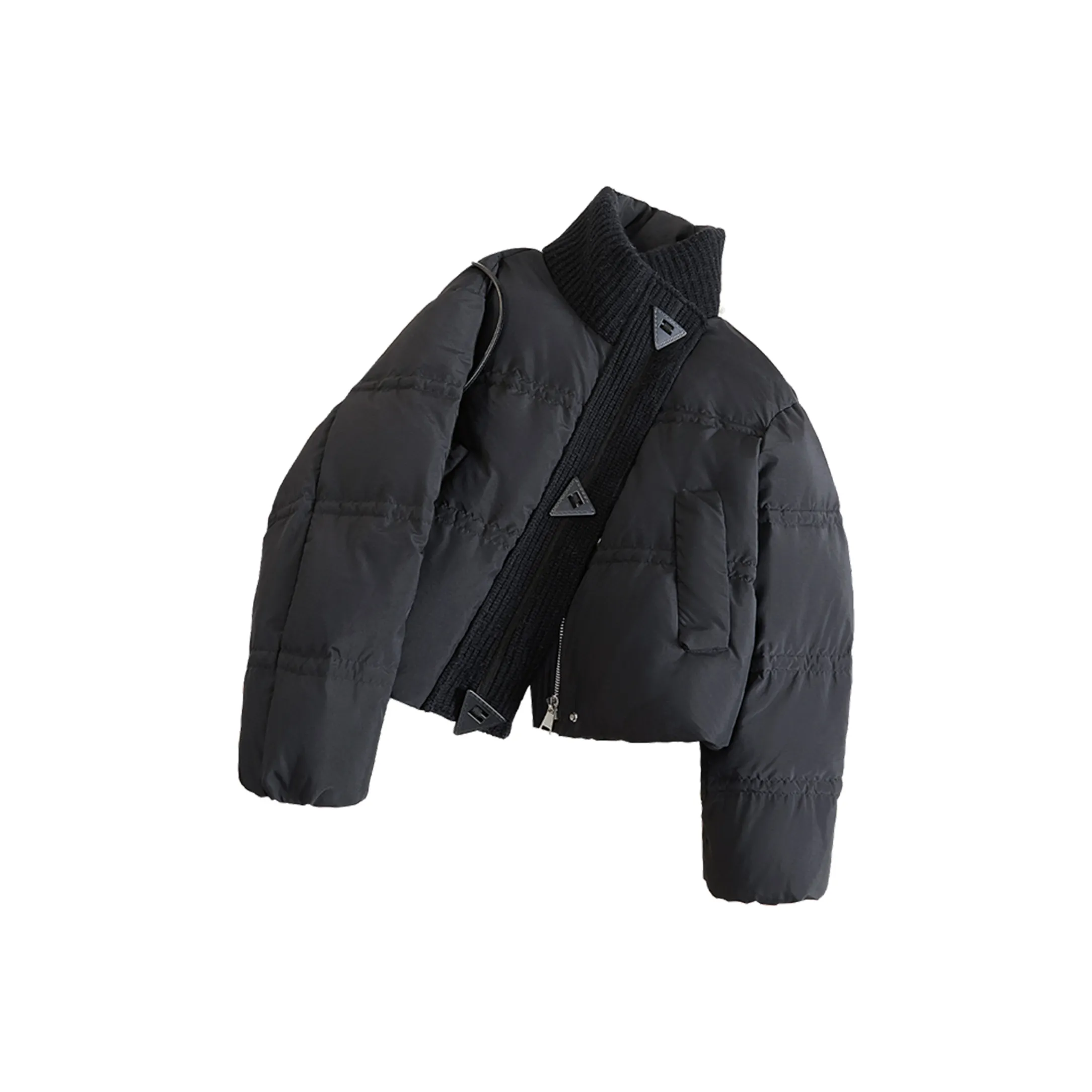 TOUCH Пуховик Женский Черный