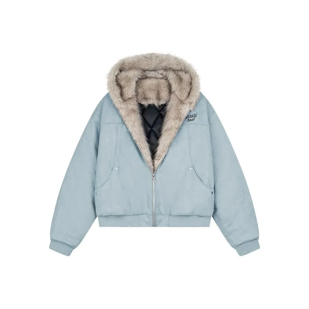 AFGGD Синий Женские пуховики