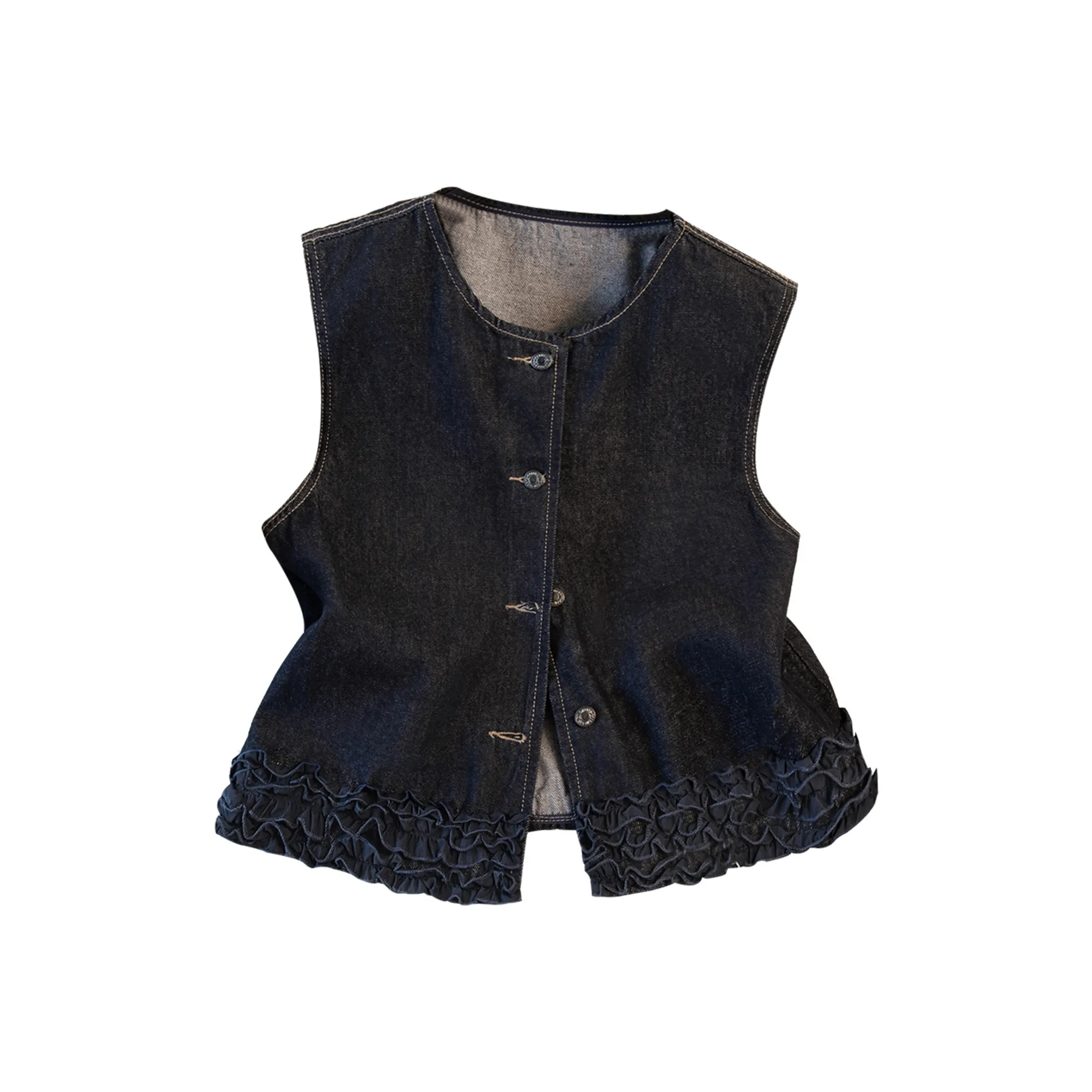 Cypress House Темно-синие женские жилеты