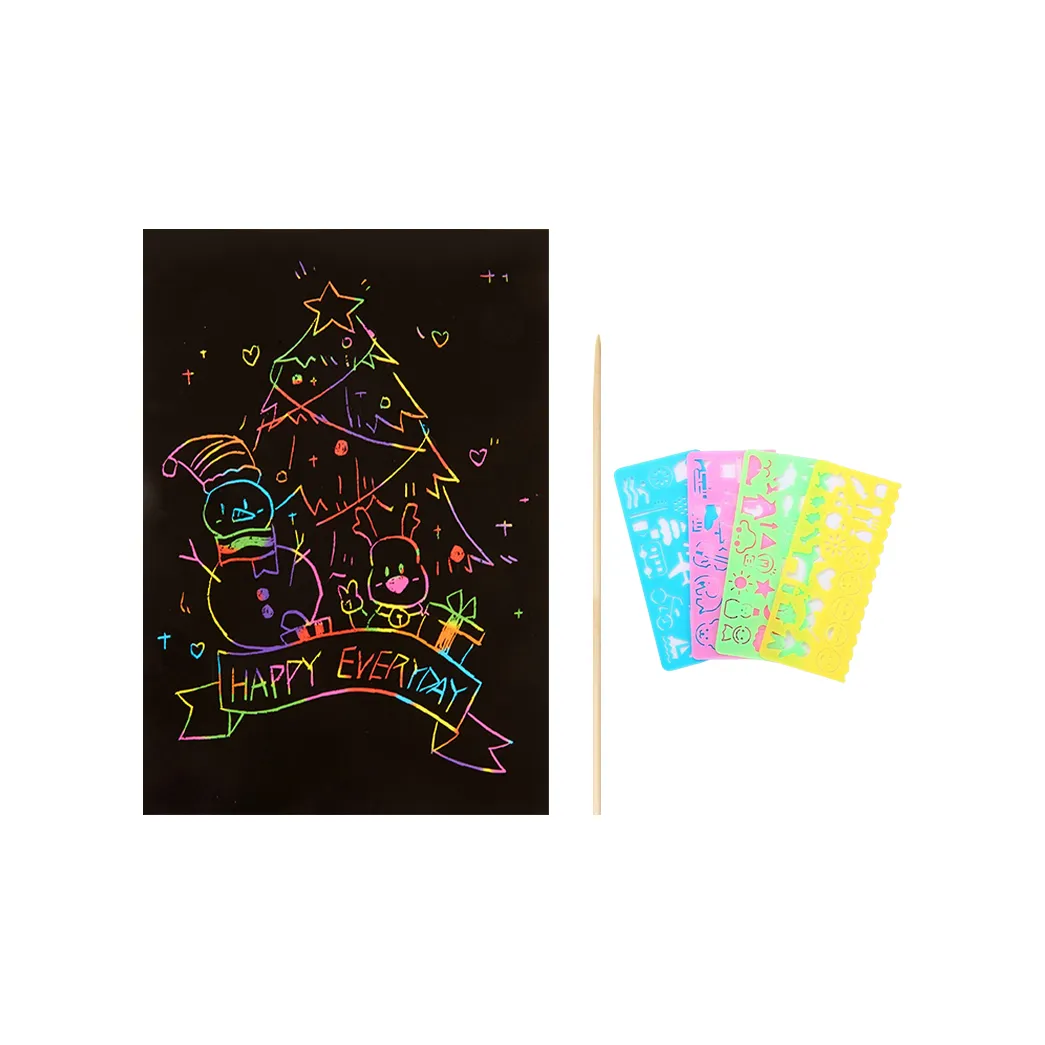 BIG TAYLOR Креативный DIY Scratch Art DIY Игрушки