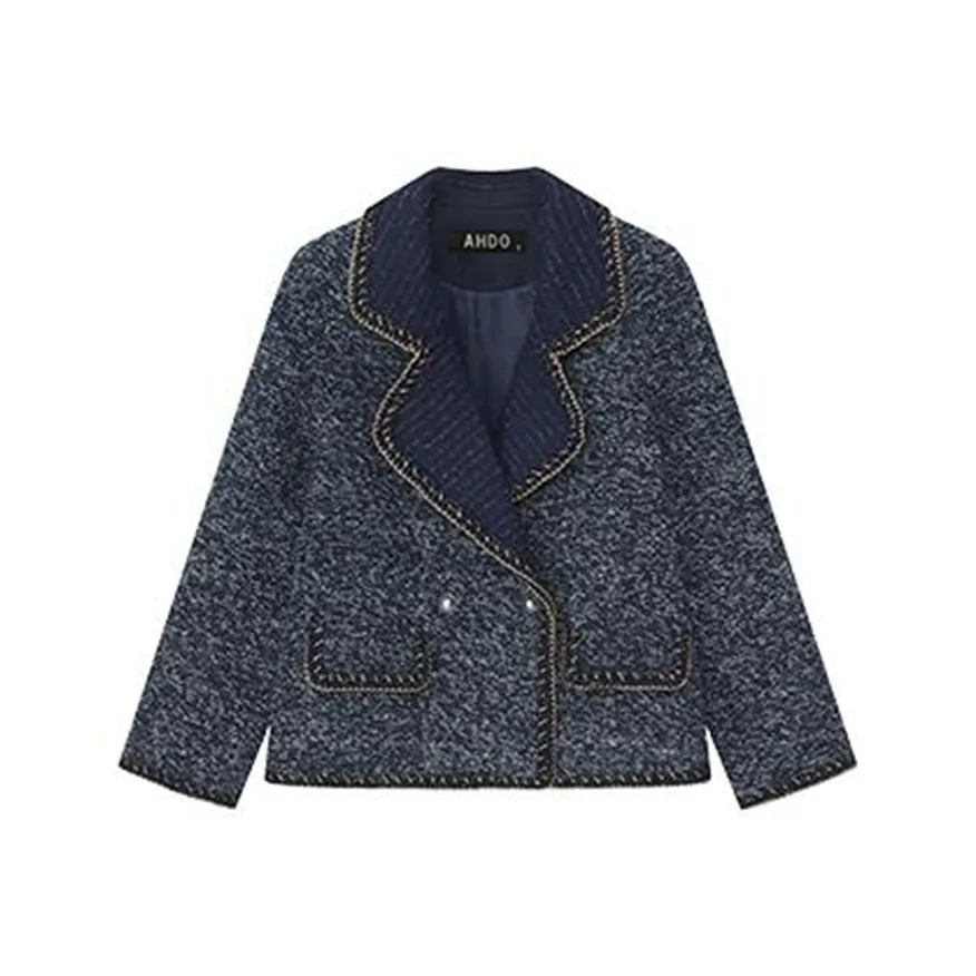 AHDO Темно-синие женские куртки
