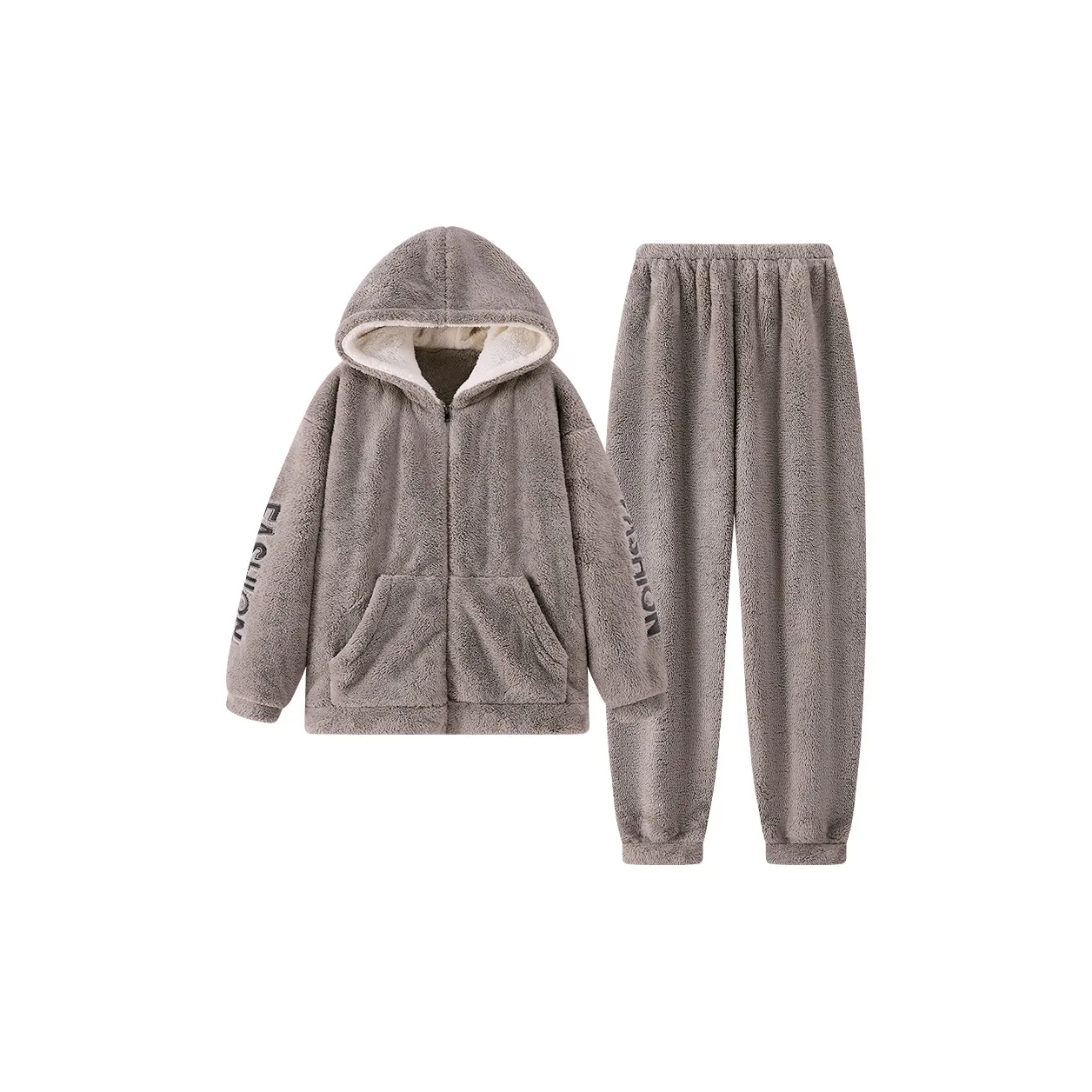 JINXU Серый Мужской Пижамный Комплект