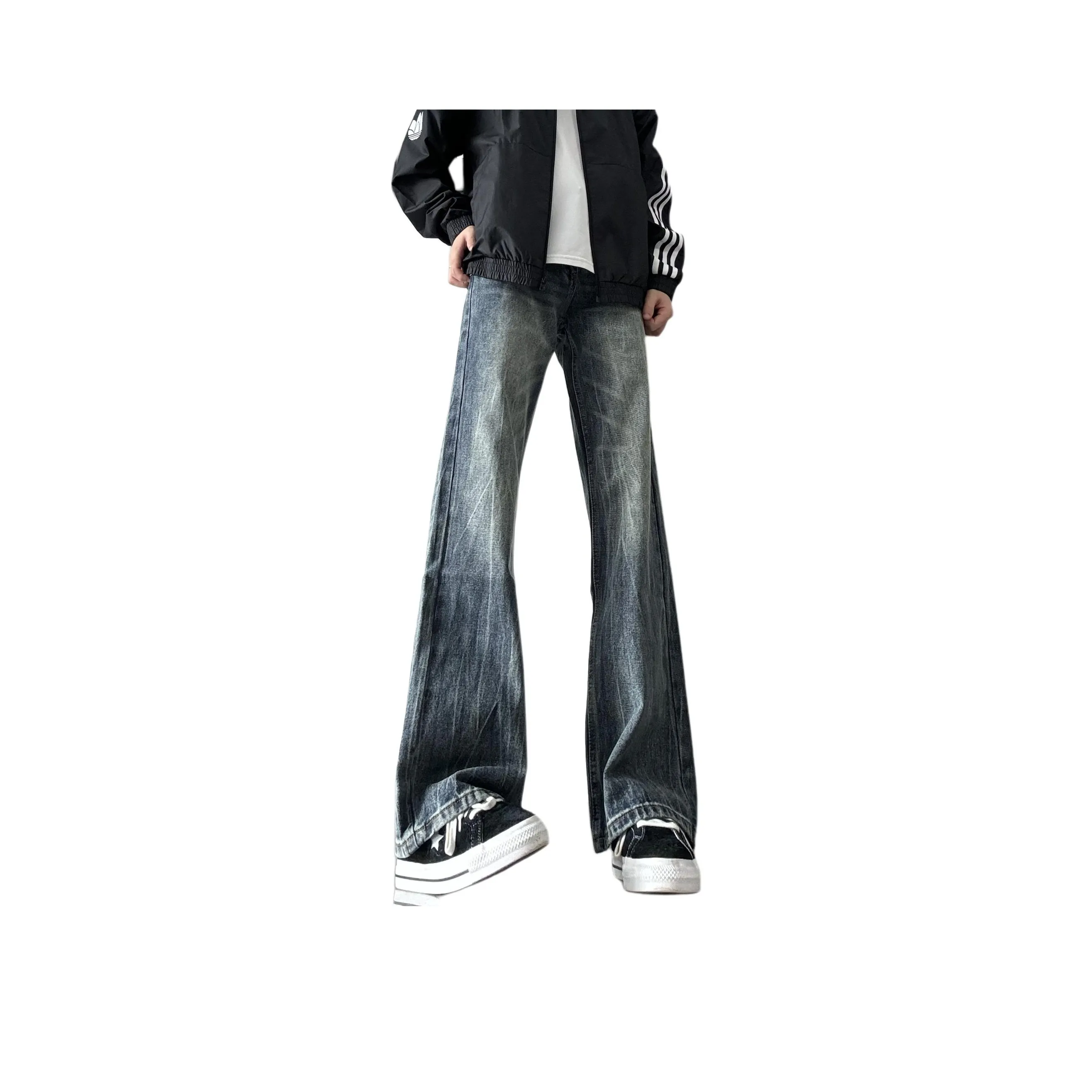 BLACK AT Синий Унисекс Джинсы