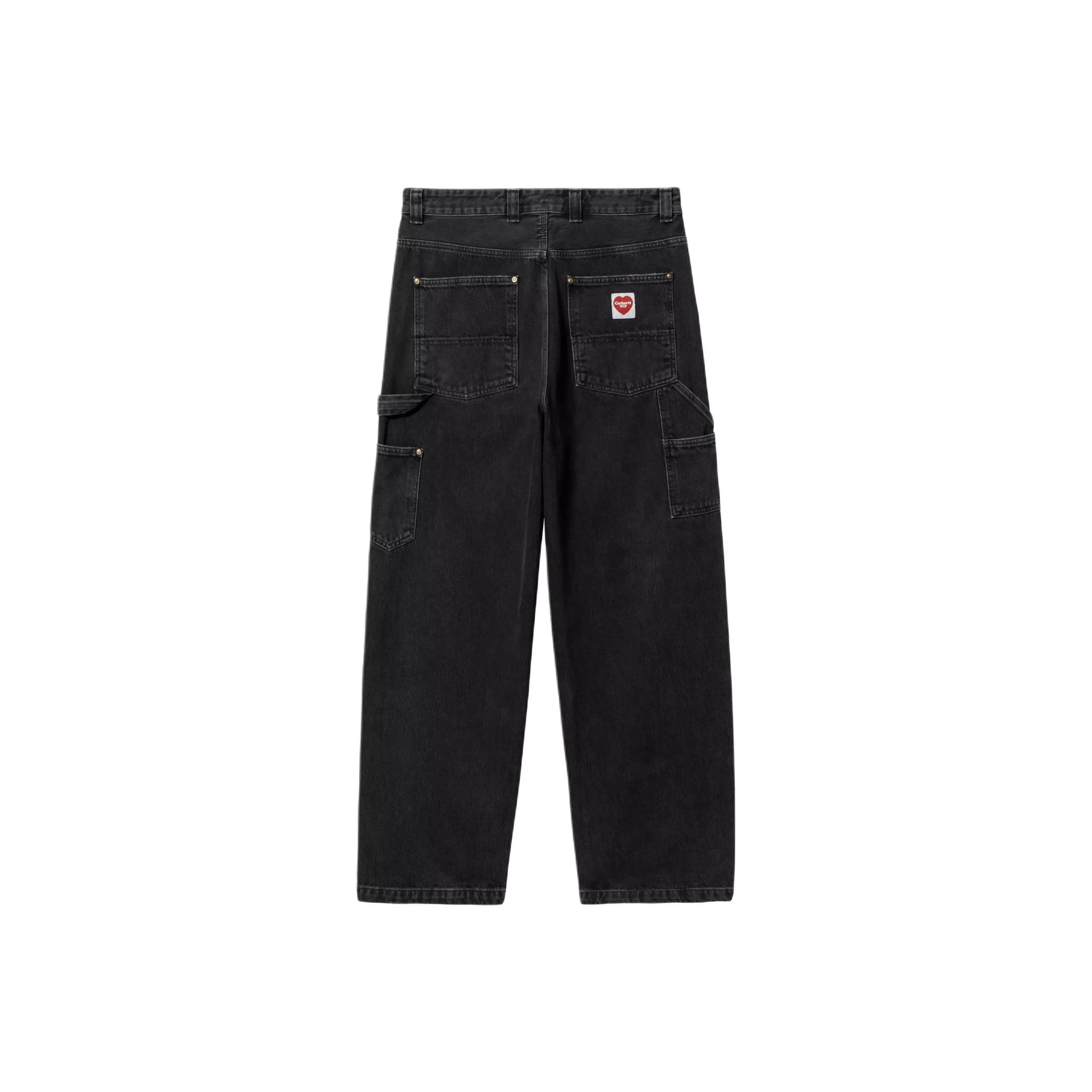 Carhartt WIP SS23 Джинсы Мужские Черные