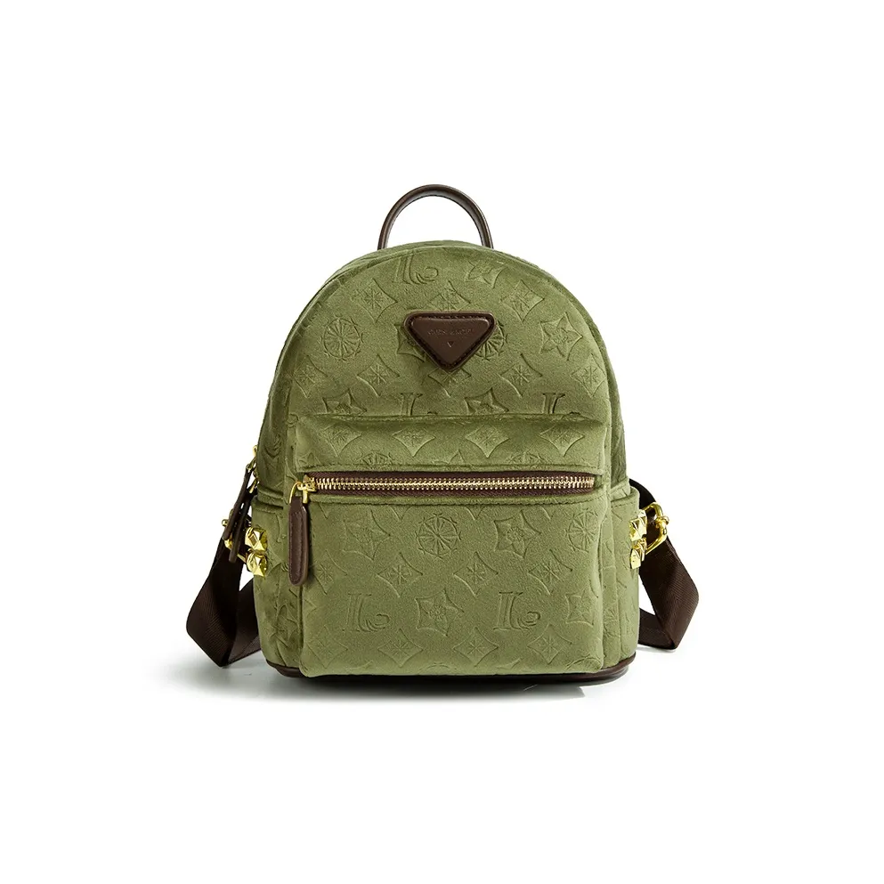 CAEISL KCIEL ПУ (полиуретан) Рюкзак Стандартный Женский Авокадо Зеленый