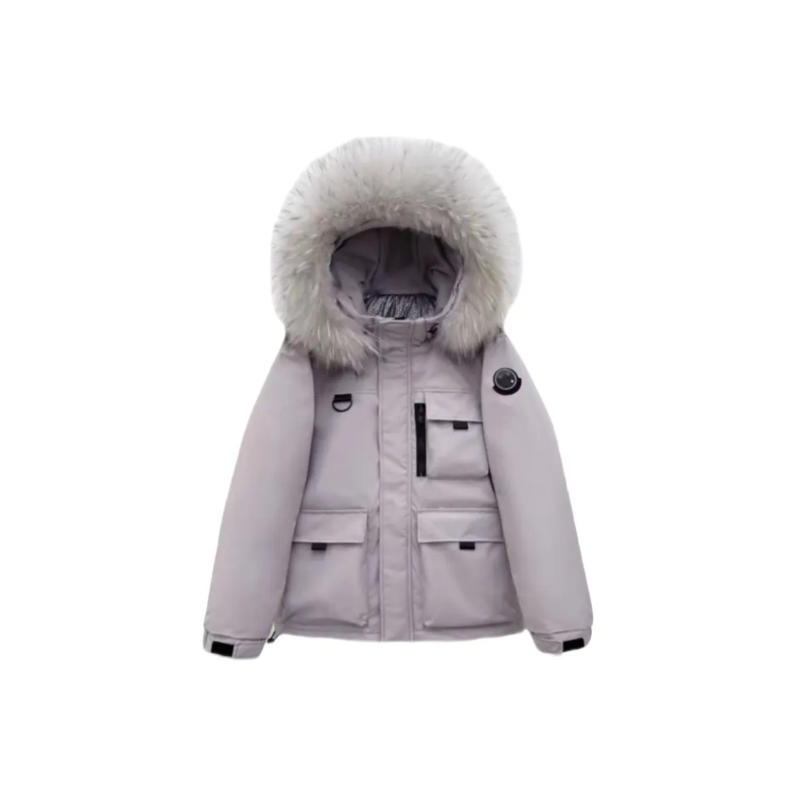 ZEKIKO STUDIO Хлопковый пуховик женский