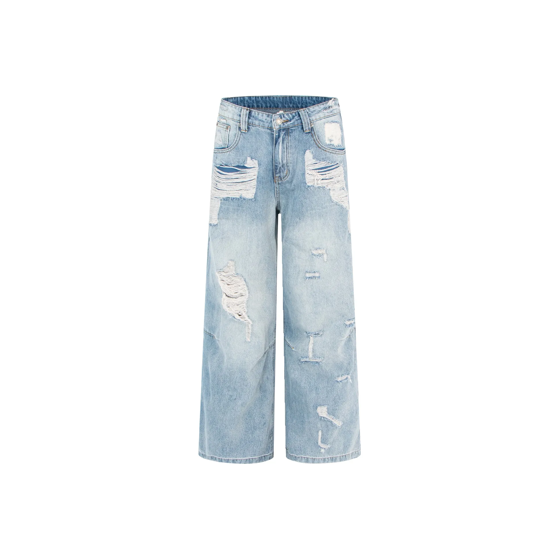 GBXM Светло-синие унисекс джинсы