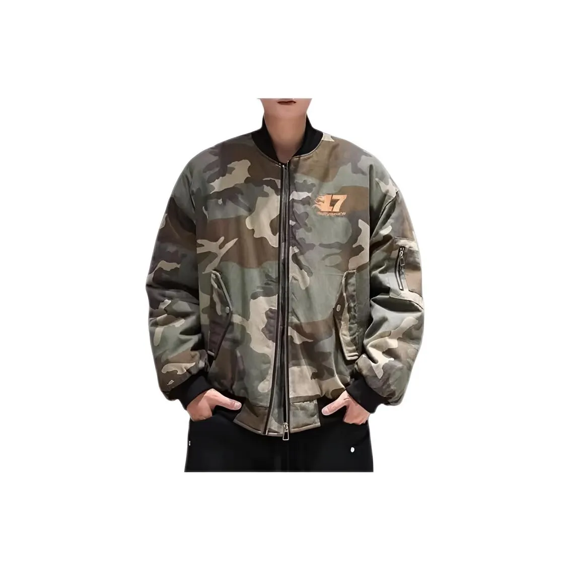 ZHIO Камуфляж Унисекс Куртки