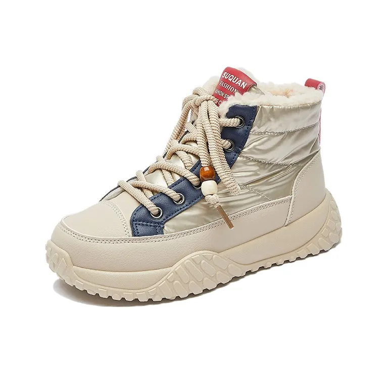 JOHLIN DREAM Сноубутсы Термозащита Увеличение Высоты Устойчивость к Износу MID Верх Утепленная Обувь Женская