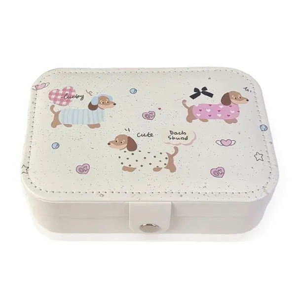 JOYDINNY ПУ (полиуретан) Коробки для украшений Унисекс