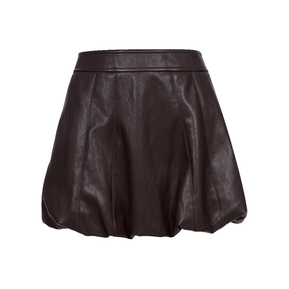 ONLY Кожаные короткие юбки Женские