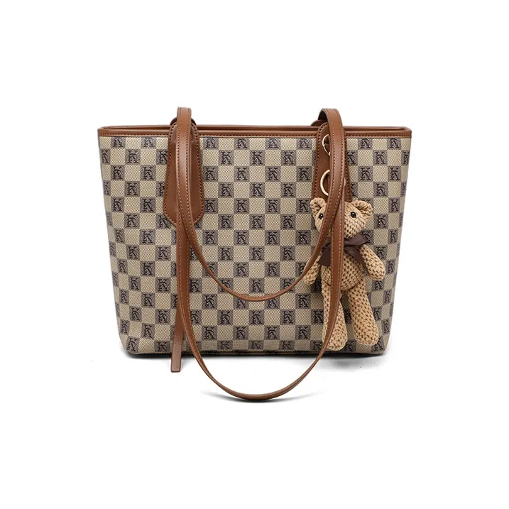 Younger Song Сумка через плечо из синтетической кожи стандартная женская хаки