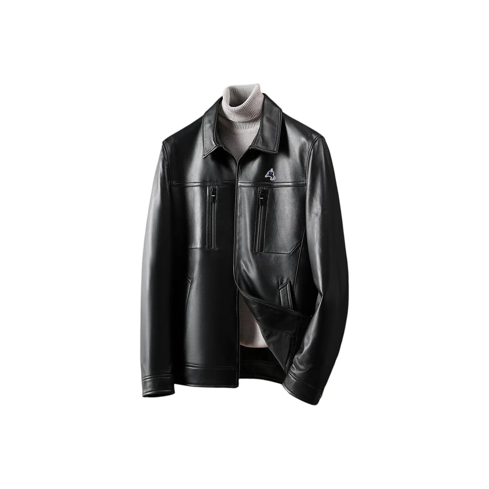 POLOMEISDO Кожа Куртка Унисекс