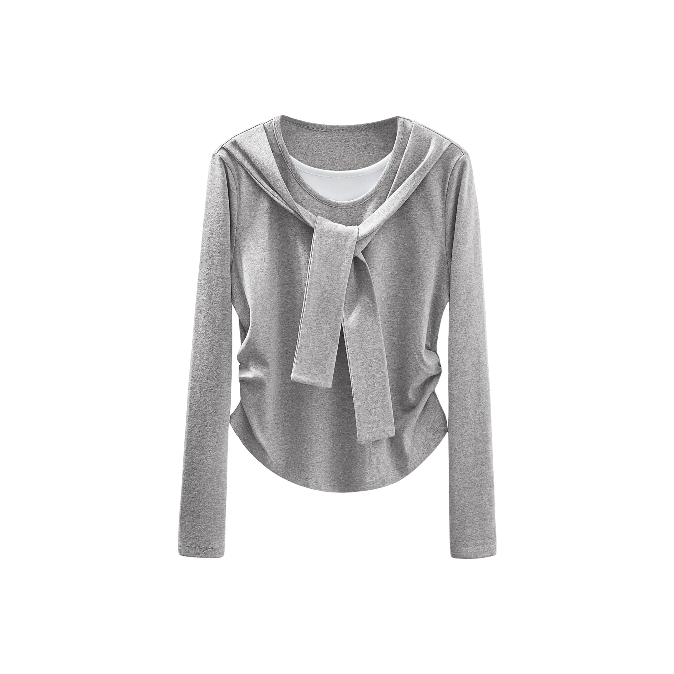 TOUCH Светло-серые женские T-рубашки