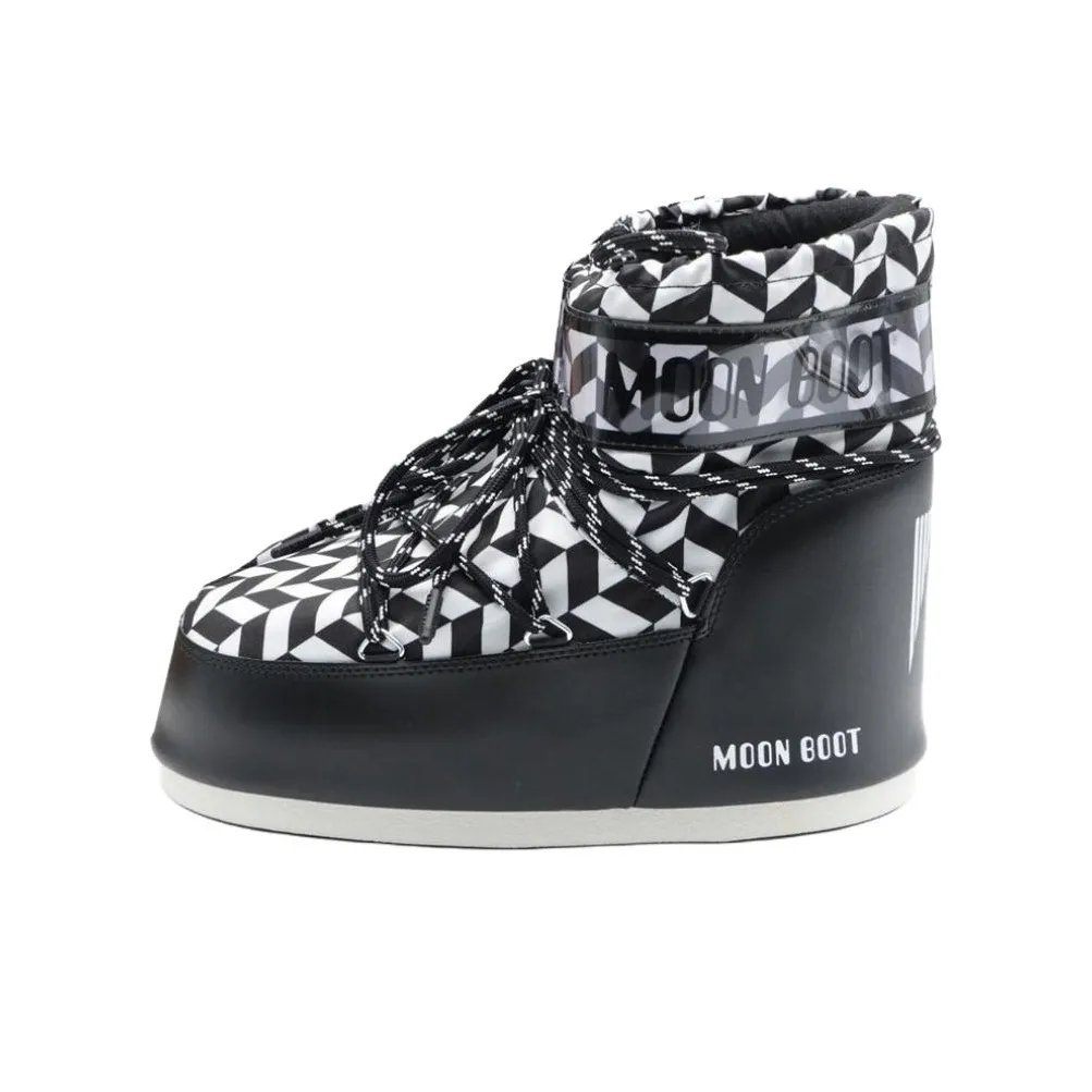 MOON BOOT Термические Короткие Снежные Ботинки Унисекс Черные