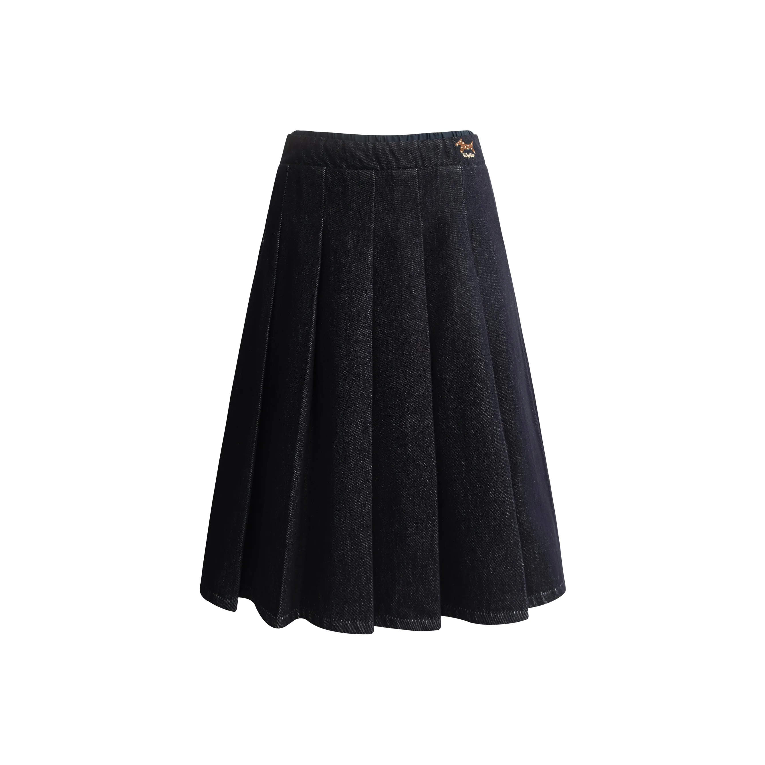 UNIFREE Деним Длинная Юбка Женская