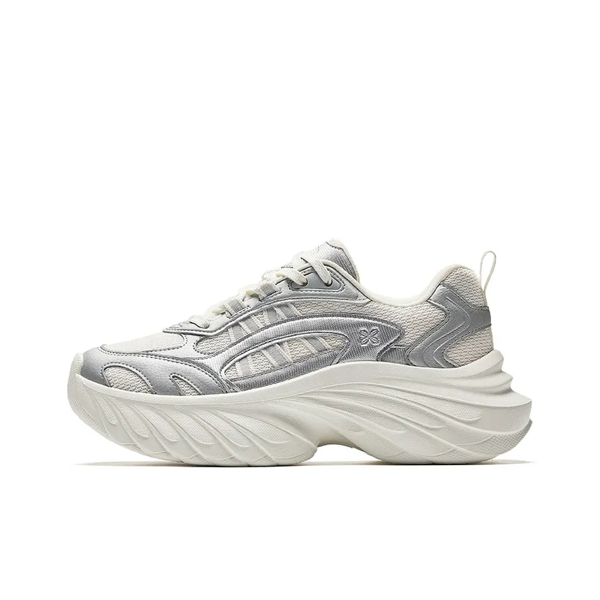 ANTA Высота Увеличивающая Устойчивая к Износу Низкий Топ Повседневная Обувь Женская