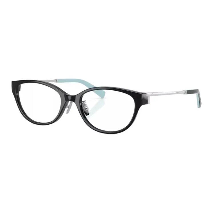 TIFFANY CO. Пластина And Металл Кошачий глаз Очки с диоптриями Унисекс Черный