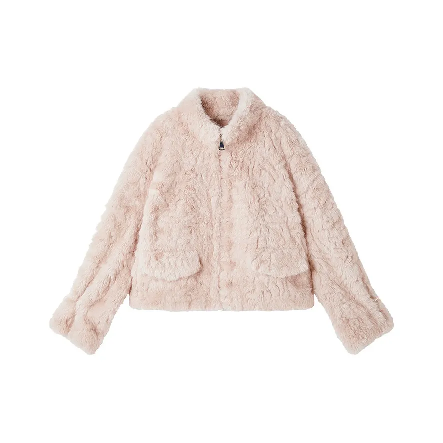 XIANGYING Серебряный Пион Женские Меховые изделия