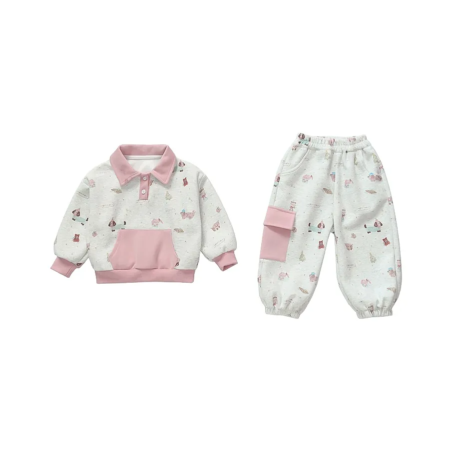 SUPEREDGE Мультяшный Щенок Наборы Одежды для Детей