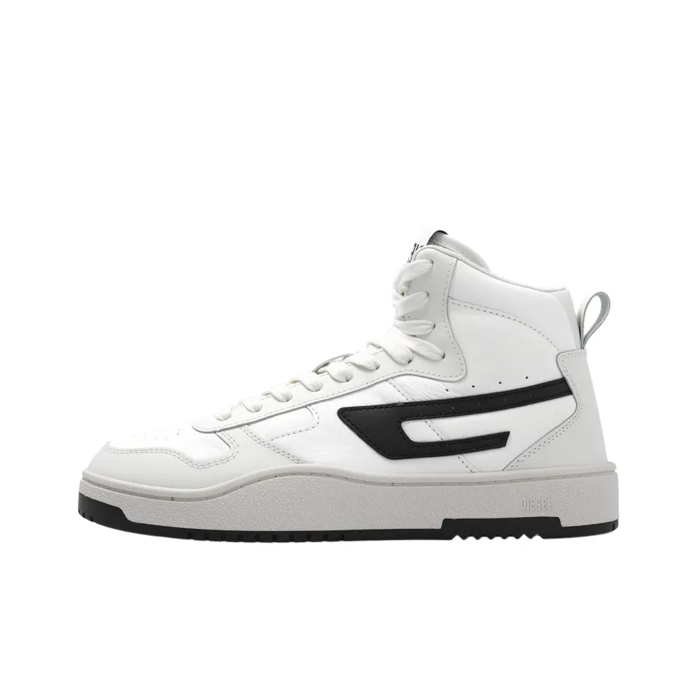 DIESEL S Ukiyo High Топ Скейтборд Кроссовки 4CM Мужской Белый