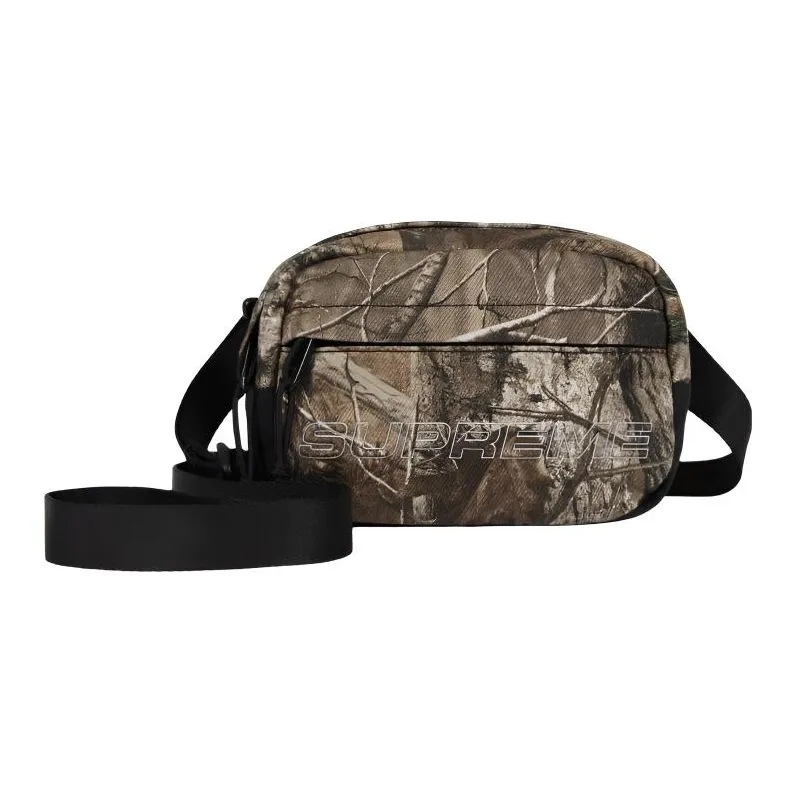 Supreme Нейлоновая Сумка через плечо Мини Унисекс Коричневый
