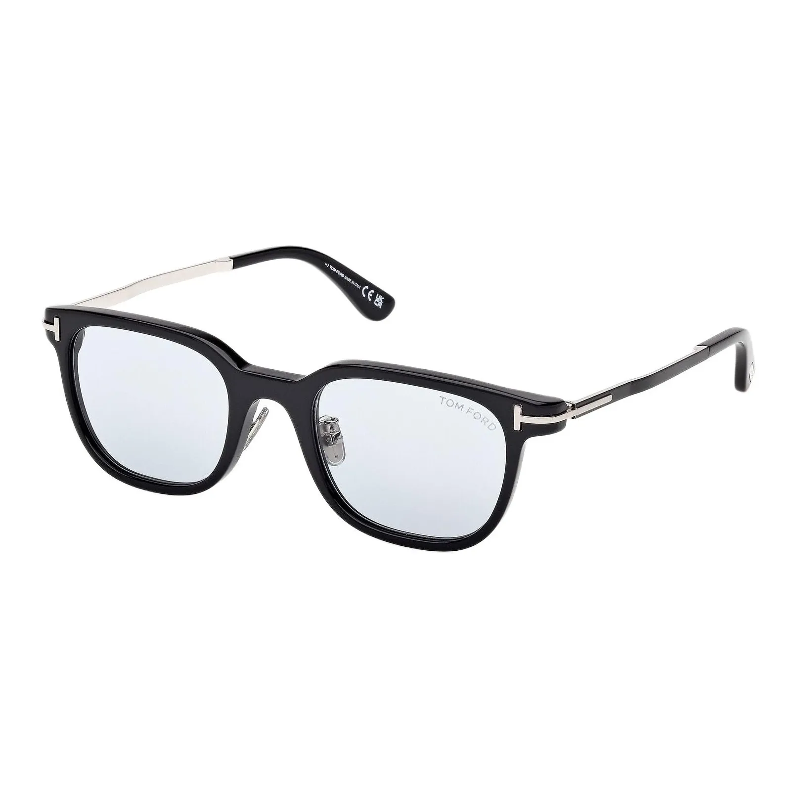 TF Пластина Квадрат Солнцезащитные очки Унисекс Черный