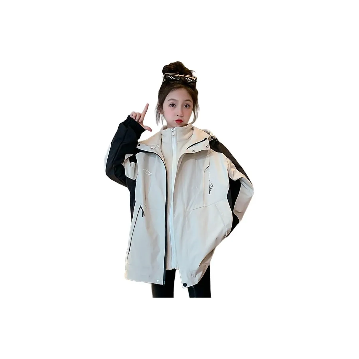 Деревянные дома Ветровка Двухкомпонентный комплект Подростки