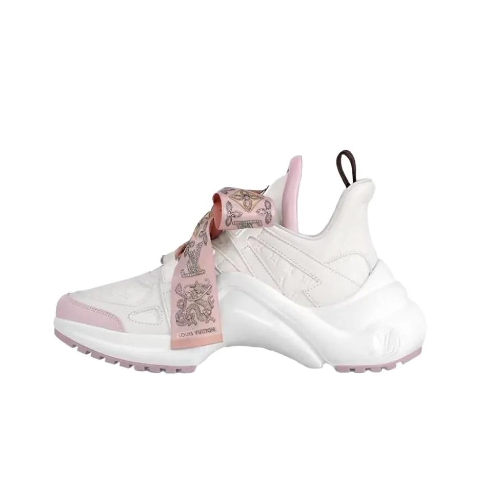 LOUIS VUITTON Archlight 1.0 Chunky Sneakers Women's Low Top White