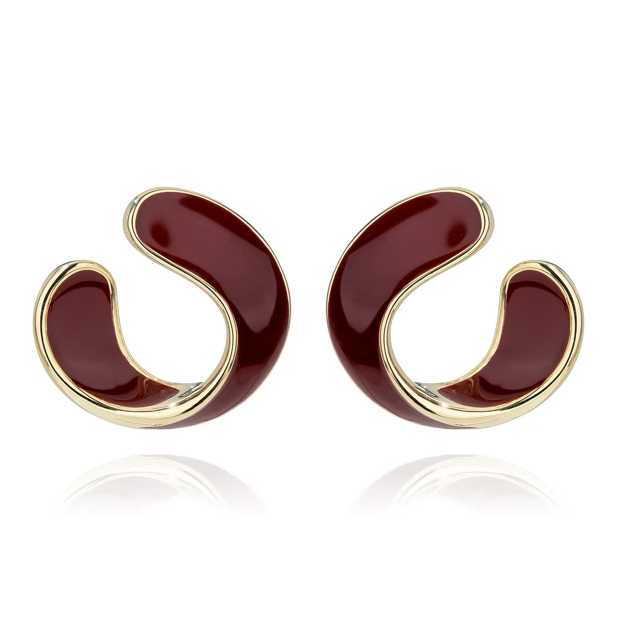 MOFEI Серебро S925 Стержень Серьги Женские