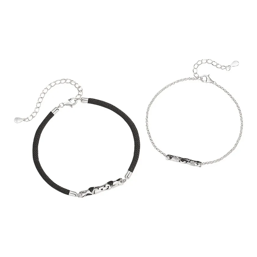 OWO Браслеты из стерлингового серебра 925 пробы Унисекс