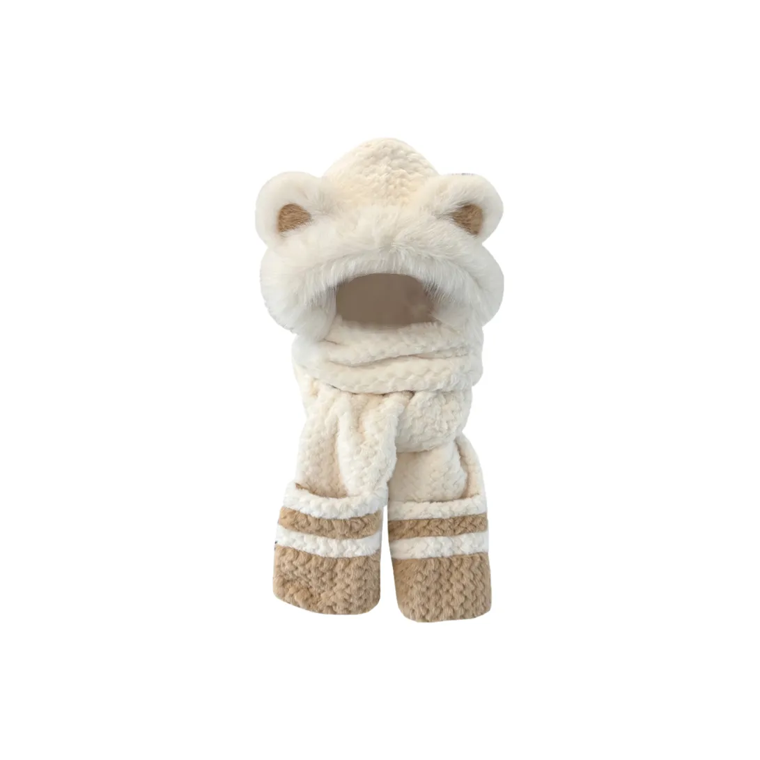 ECONICE Полиэстер Капюшоны и Плюшевые Шапки Женские