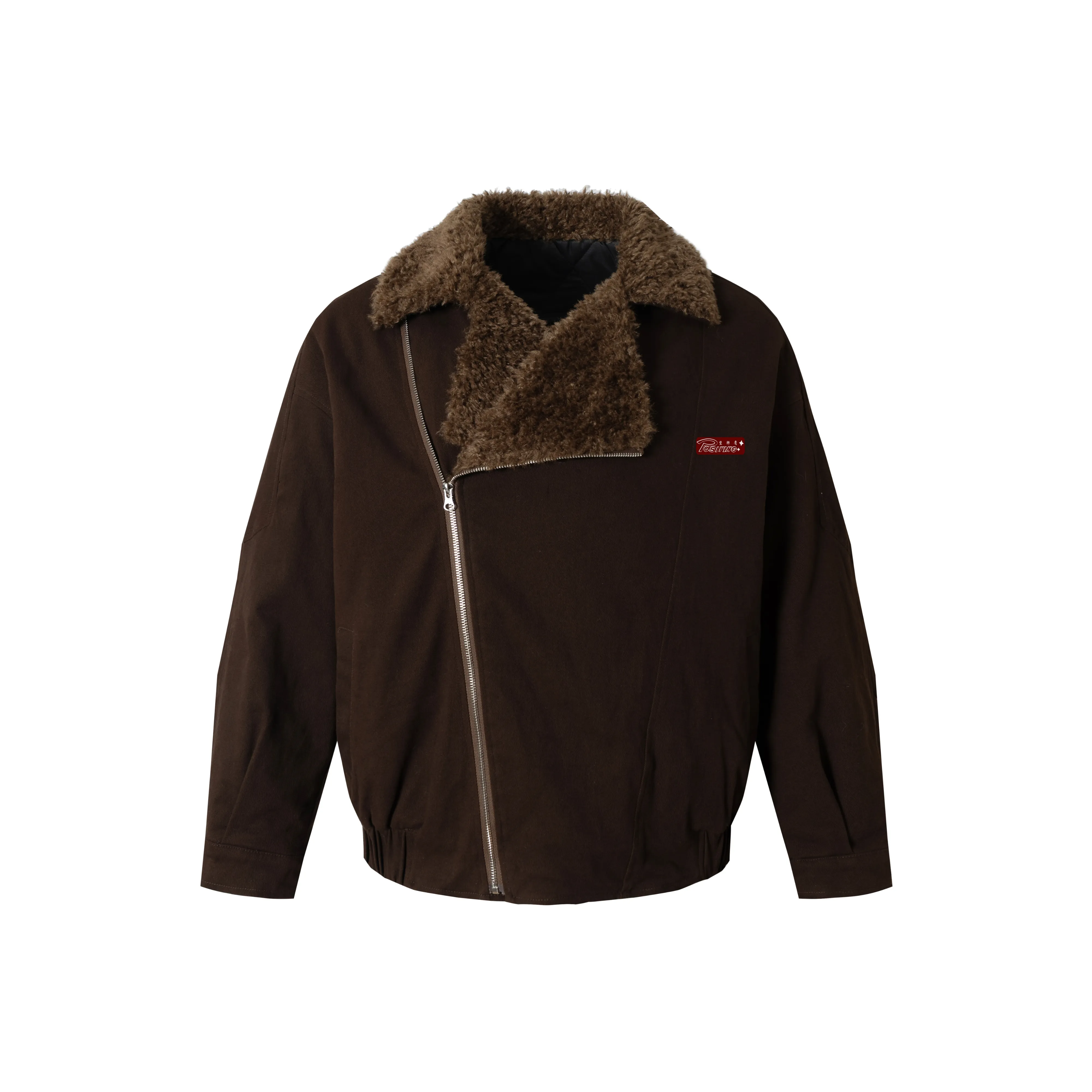 POSIYING Бургунди Унисекс Куртки