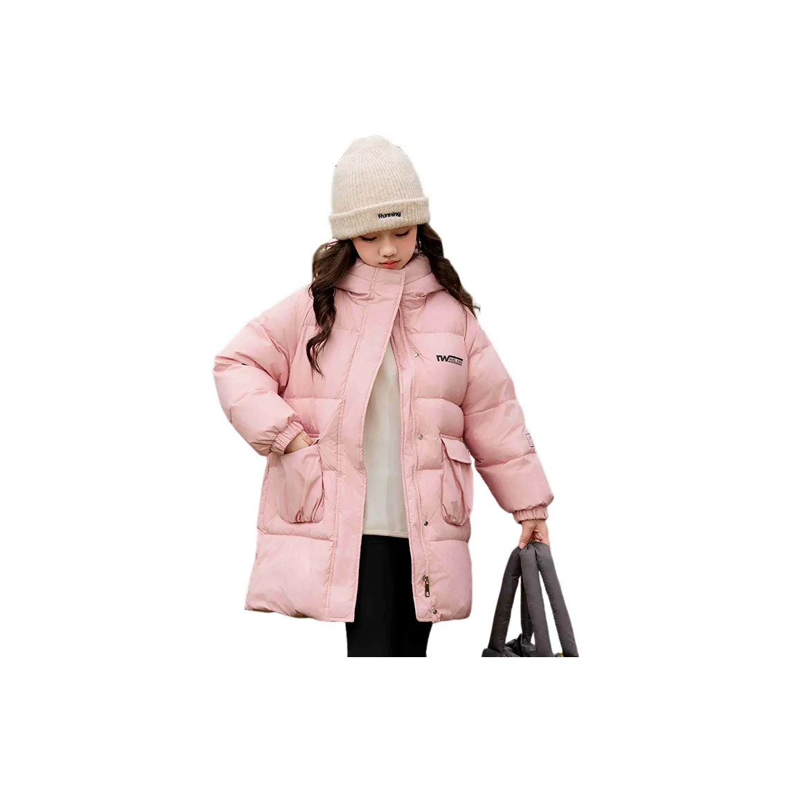 Lanza Casual Down Jacket Зимний Розовый Подростки