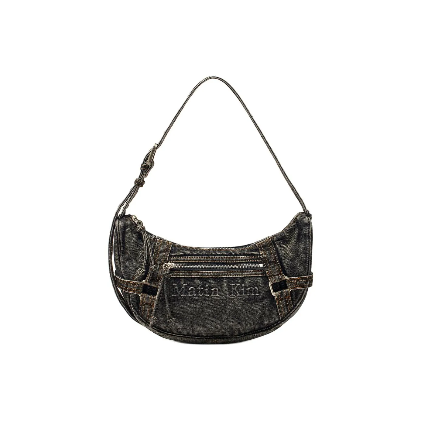MATIN KIM Хлопок Сумка через плечо Мини Унисекс Черный