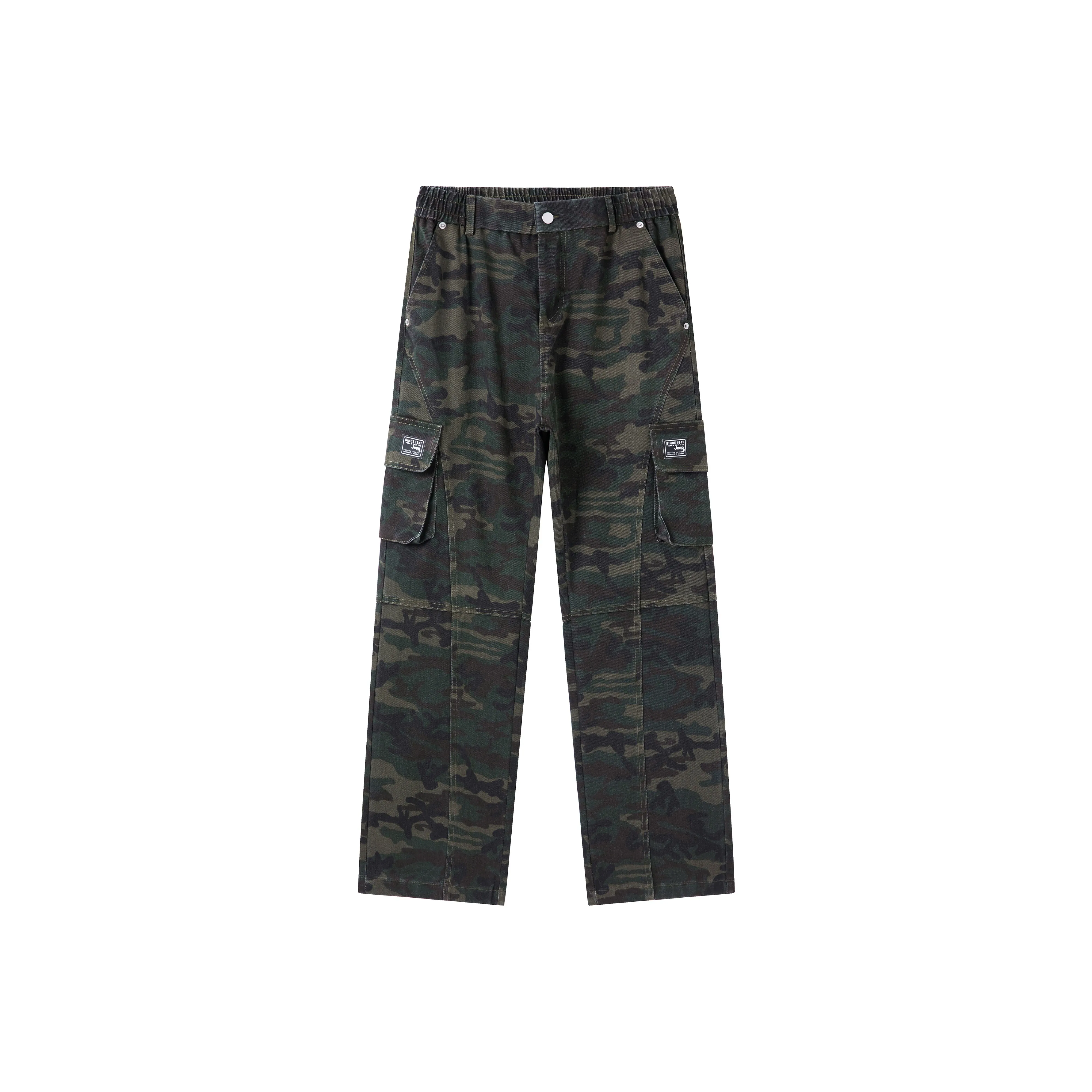 Jeep P755MWNT55 Армейский зеленый камуфляж Унисекс Карго-брюки