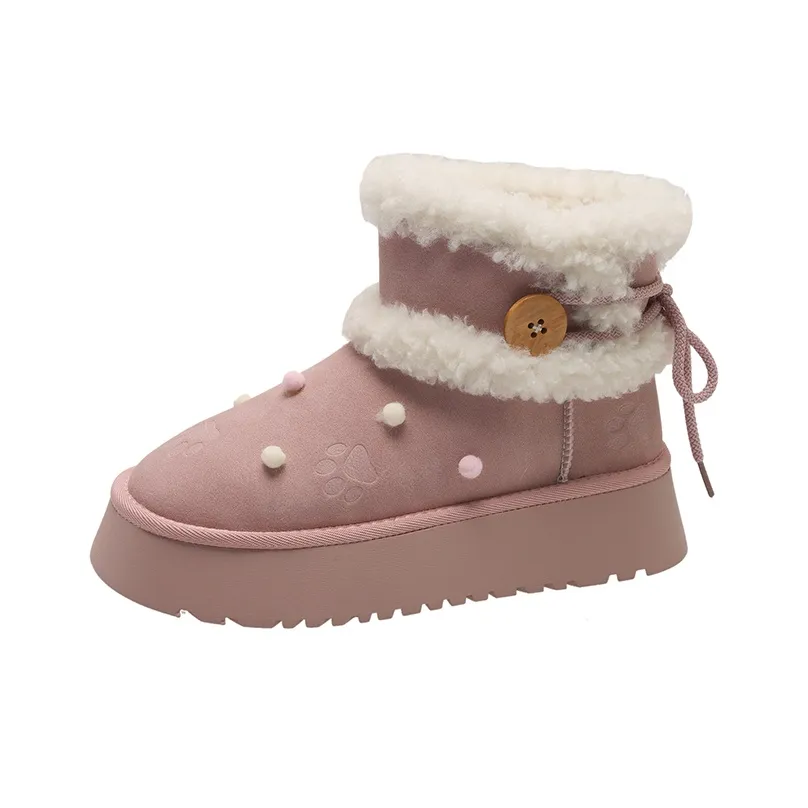 Yue Elsa Амортизация Покрытие Снеботуфли Женские