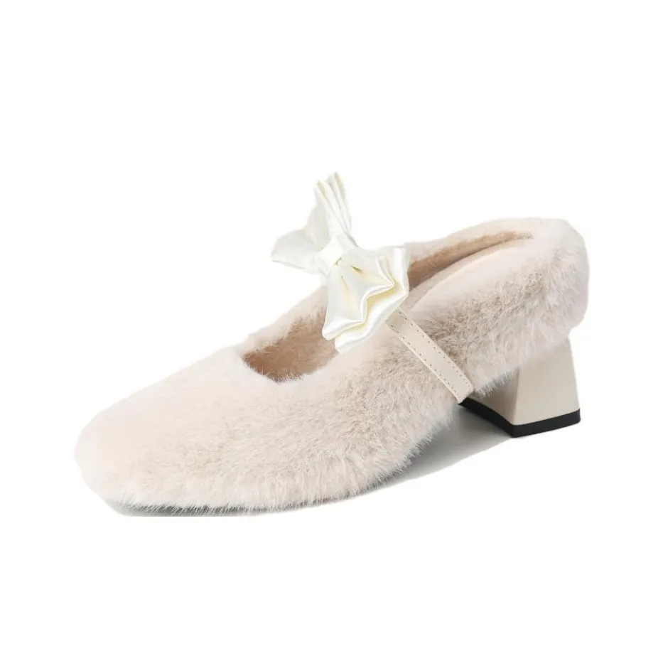 GOSO Mary Jane Shoes Ecru Women's