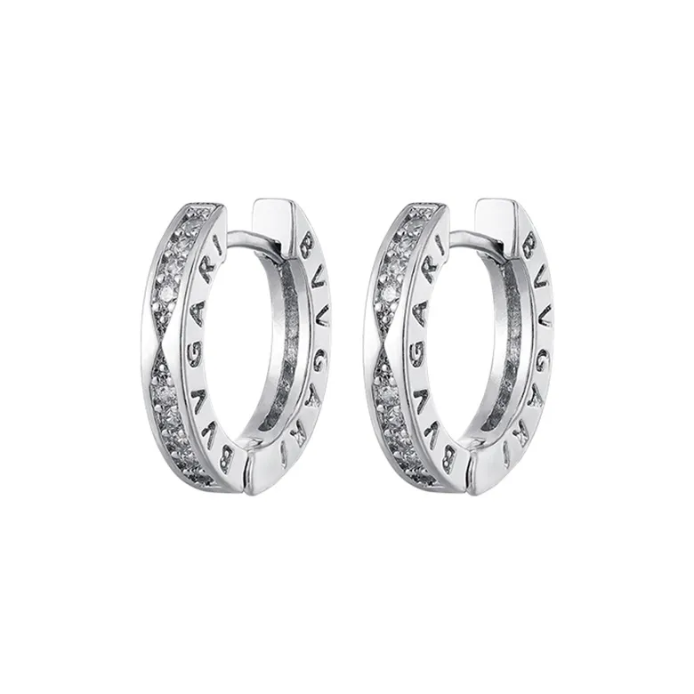 JianKai Серебро S925 Серьги-гвоздики Унисекс